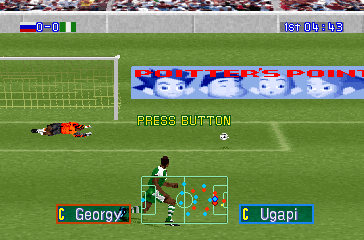Goal Storm '97 screenshot 5 for Playstation
